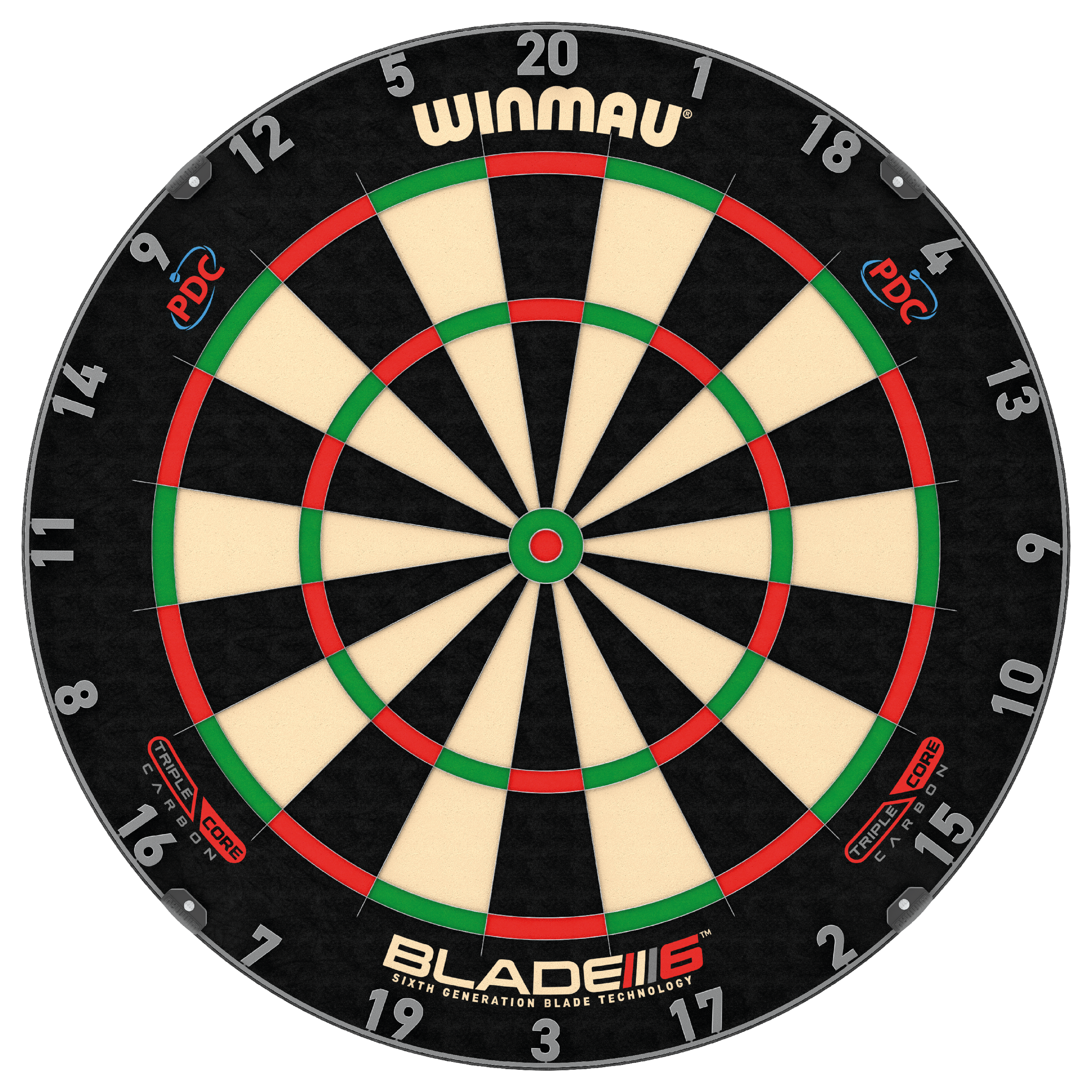 Winmau Blade 6 Triple Core Carbon Dartboard