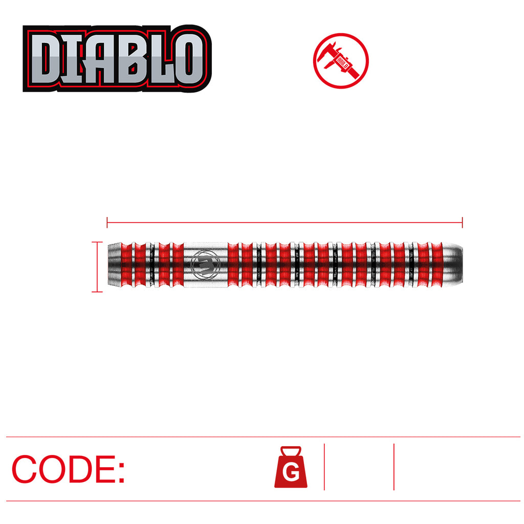 Winmau Diablo 2463 – Softdart 20g