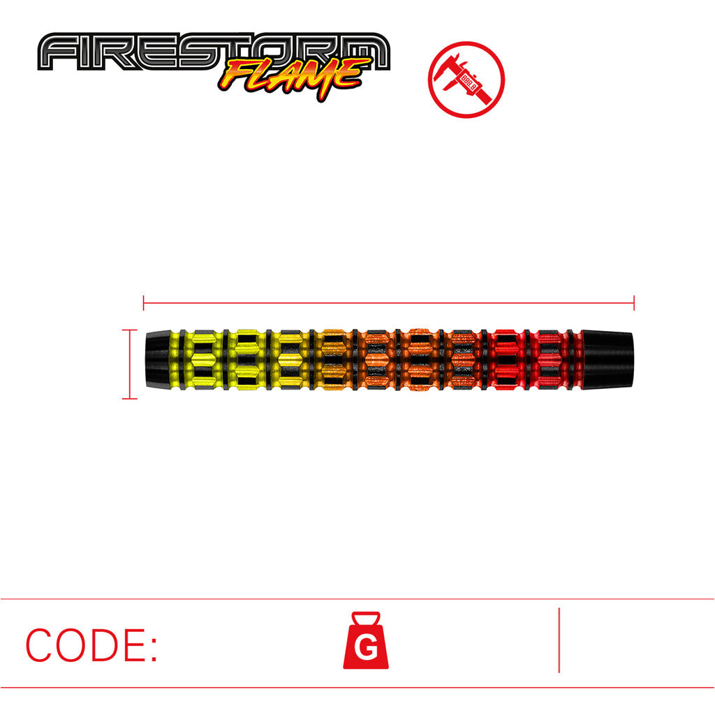 Winmau Firestorm Flame 2476 – Softdart 20g