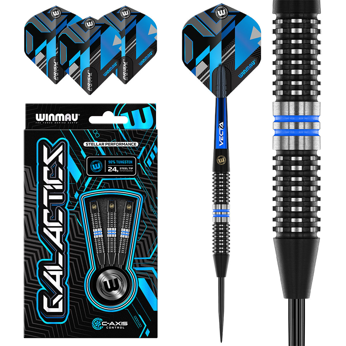 Winmau Galactics 1526 – Steeldart 24g