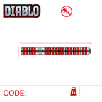 Winmau Diablo 1480 – Steeldart 22g + 24g