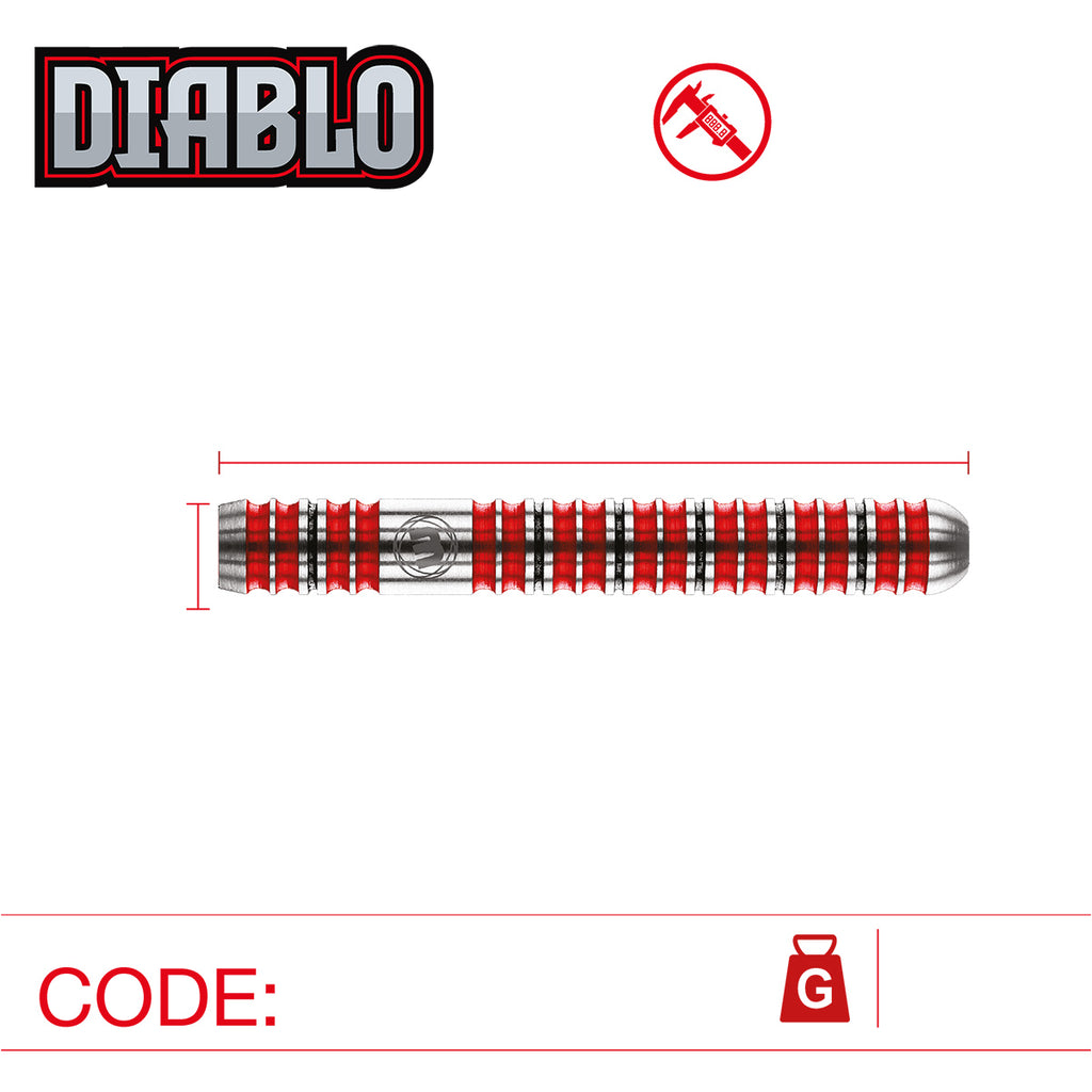 Winmau Diablo 1480 – Steeldart 22g + 24g