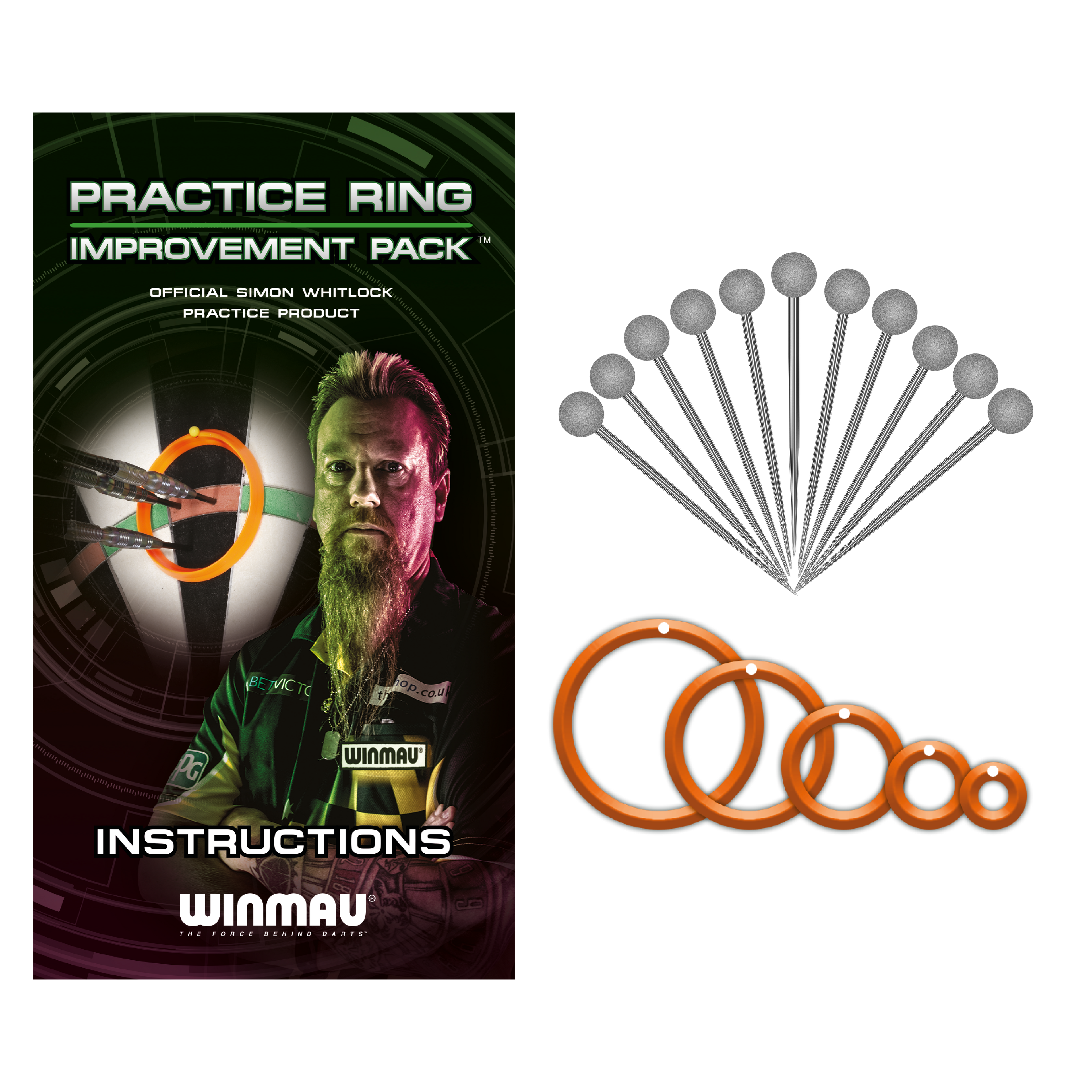 Winmau Practice Ring Pack S. Whitlock 8415