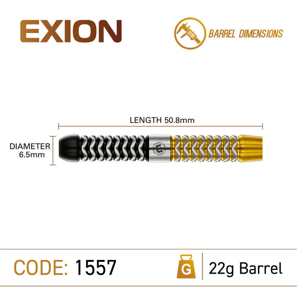 Winmau Exion – Steeldart 22g–24g