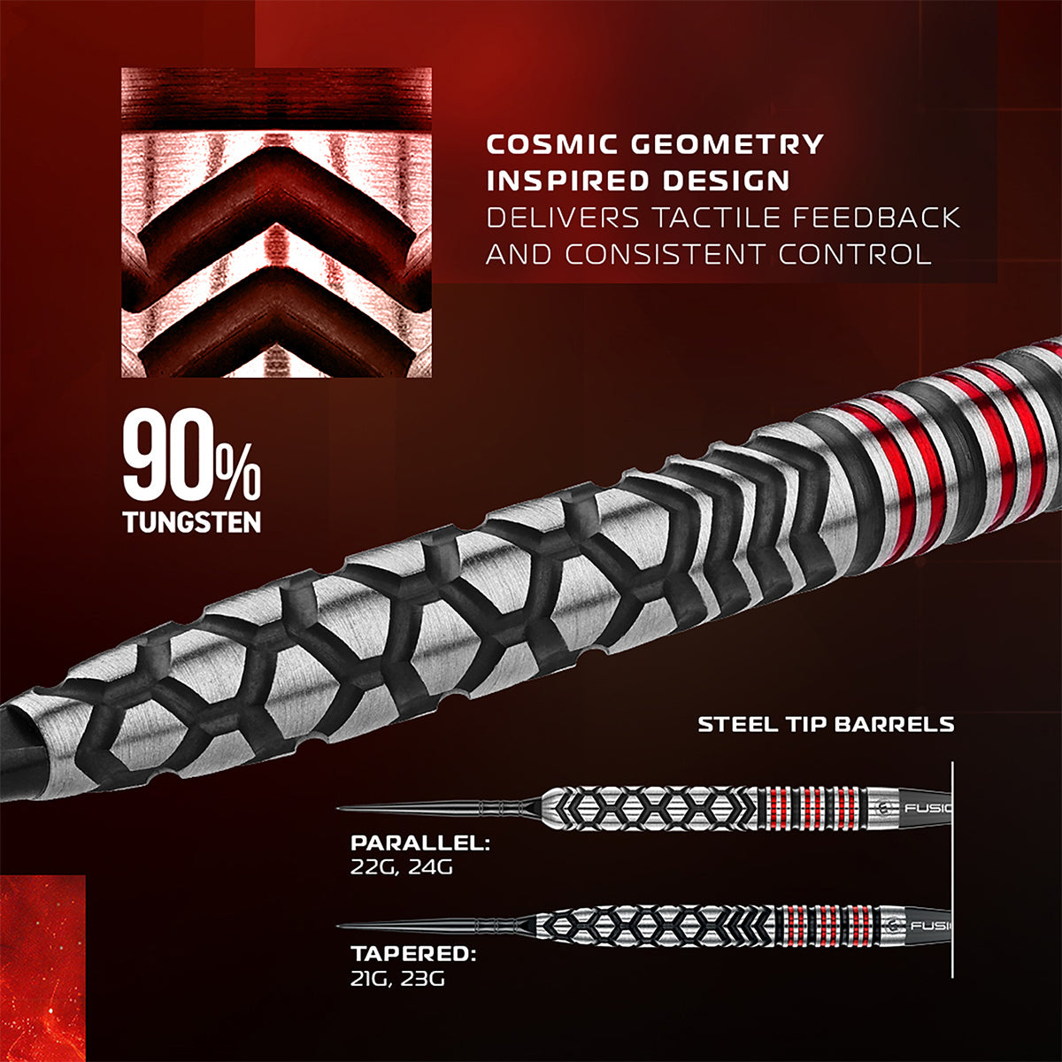 Winmau Fornax 1558 – Steeldart 22g + 24g