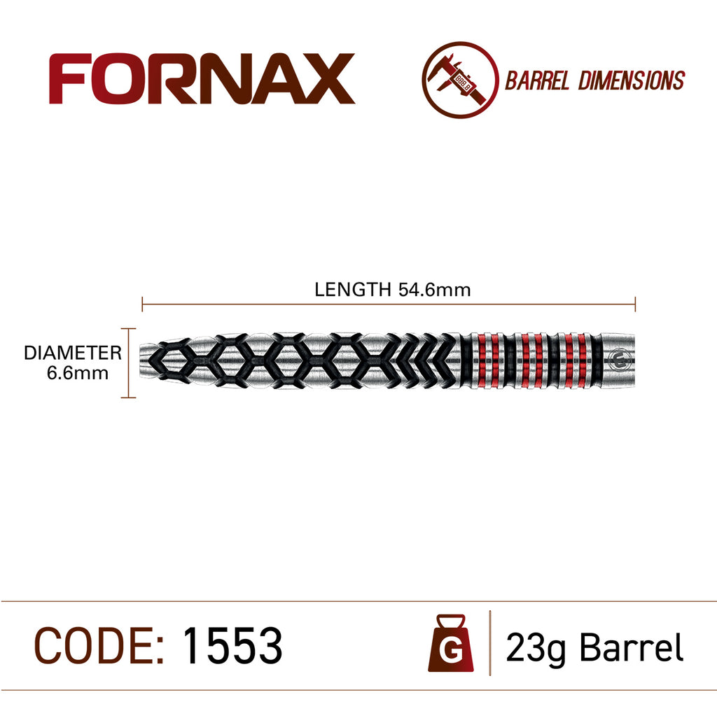 Winmau Fornax 1553 – Steeldart 21g + 23g