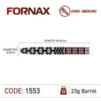 Winmau Fornax 1553 – Steeldart 21g + 23g