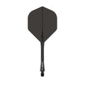 Winmau Fusion Solid Black NO6 Flight Shaft Combo