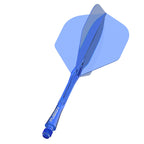 Winmau Fusion Solid Blue NO6 Flight Shaft Combo