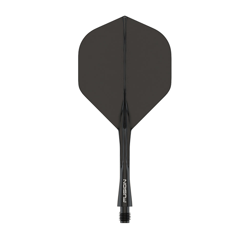 Winmau Fusion Solid Black NO6 Flight Shaft Combo