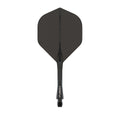 Winmau Fusion Solid Black NO6 Flight Shaft Combo