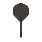 Winmau Fusion Solid Black NO6 Flight Shaft Combo