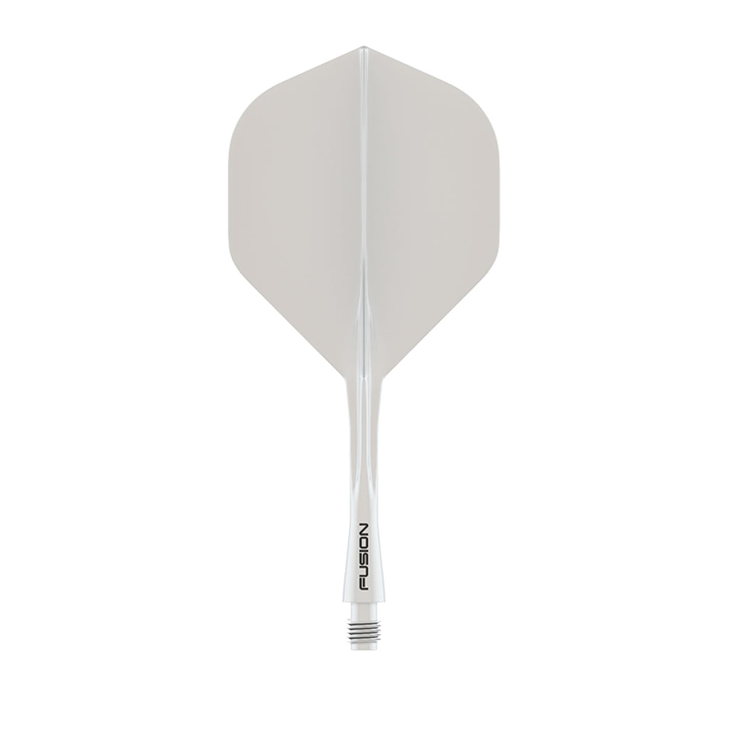 Winmau Fusion Solid White NO6 Flight Shaft Combo