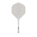 Winmau Fusion Solid White NO6 Flight Shaft Combo
