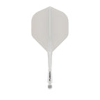Winmau Fusion Solid White NO6 Flight Shaft Combo