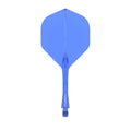 Winmau Fusion Solid Blue NO6 Flight Shaft Combo