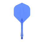 Winmau Fusion Solid Blue NO6 Flight Shaft Combo
