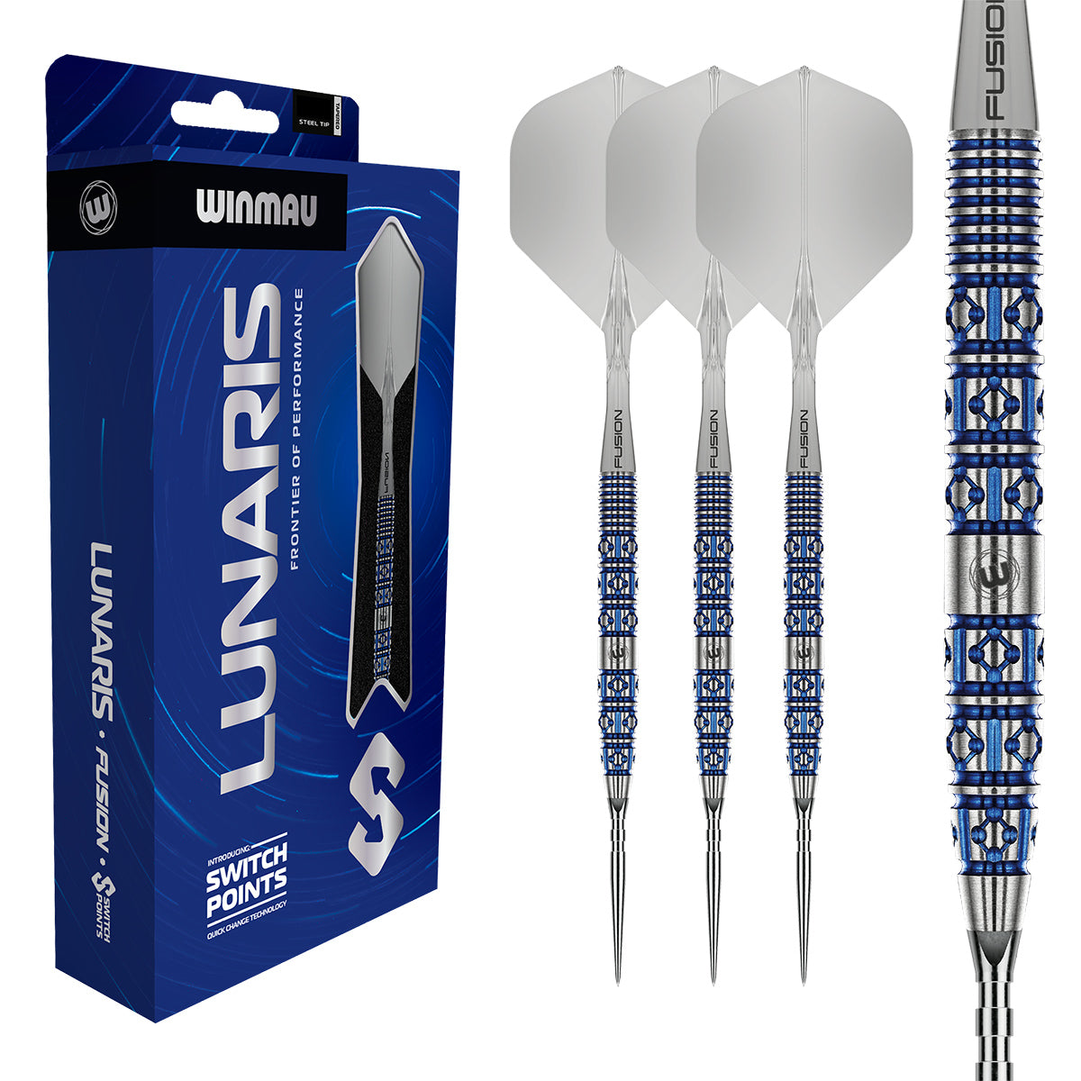 Winmau Lunaris 1556 – Steeldart 22g + 24g