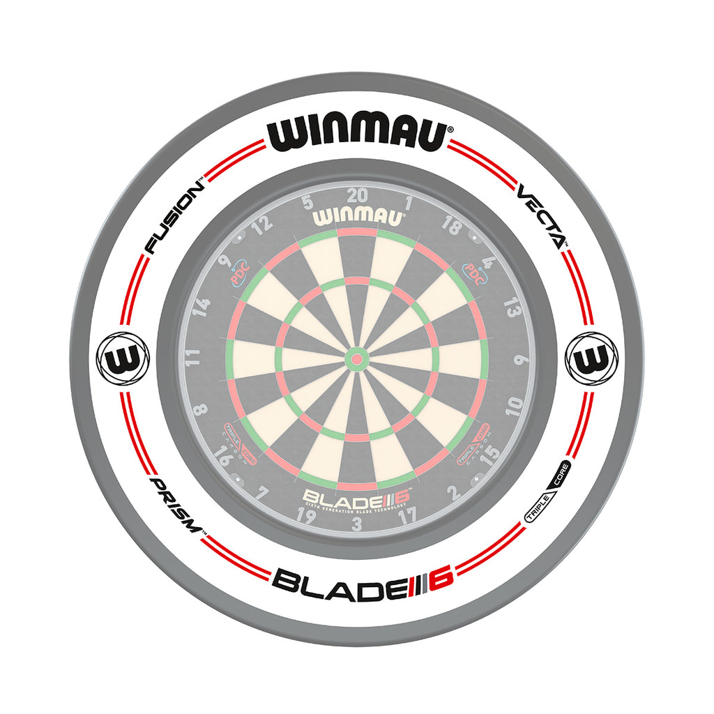 Winmau Pro-Line Original White Dartboard Surround
