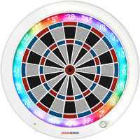 Granboard 3s White Edition – Smart Online Dartboard