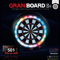 Granboard 3s White Edition – Smart Online Dartboard
