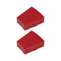 GRANBOARD132 SEGMENT SINGLE SQUARE 2PCS Red